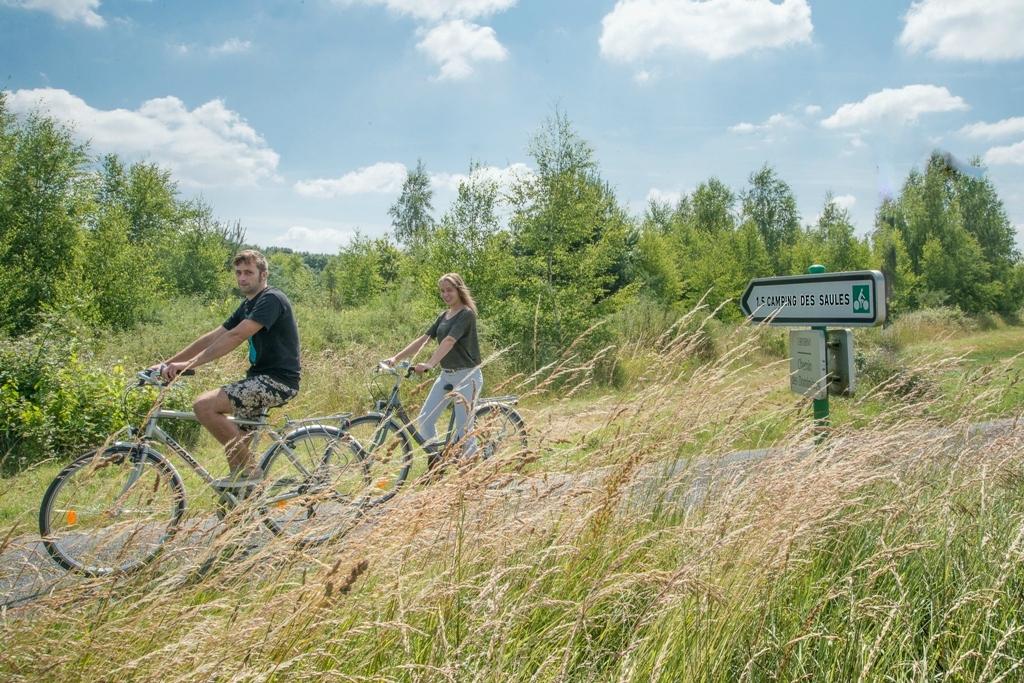Fietsen camping Les Saules