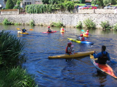 Kanoën-in-de-Vienne